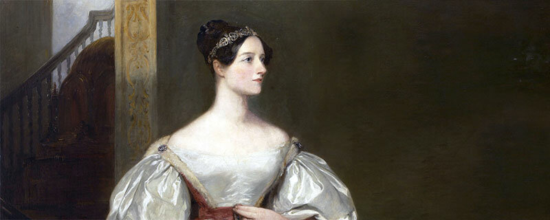 Frauen im Zeitalter der Digitalisierung - Ada Lovelace 1836 auf einem Gemälde von Margaret Sarah Carpenter