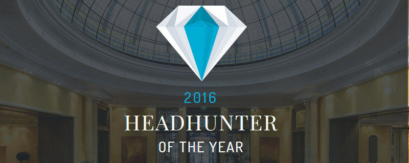 Nominierung in der Kategorie Recruitung Innovation - Headhunter of the Year Award 2016