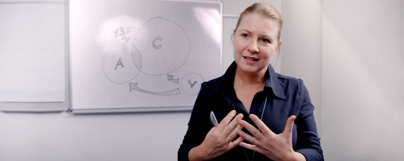 Wie Sie mit relativ wenig Vorbereitung im Vorstellungsgespräch glänzen - Simone Dappert beim Vortrag